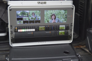 Une régie TV mobile pour vos évènements extérieurs Une régie TV mobile pour vos évènements extérieurs